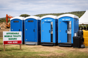 affordable mobile toilets Nakuru for hire